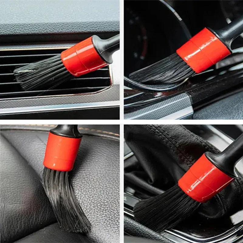 1/5pcs Car Cleaning Brush Kit