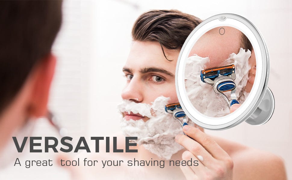 10x Magnifying Vanity Mirror with Lights Touch Screen LED Lighting