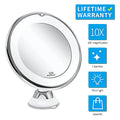 10x Magnifying Vanity Mirror with Lights Touch Screen LED Lighting