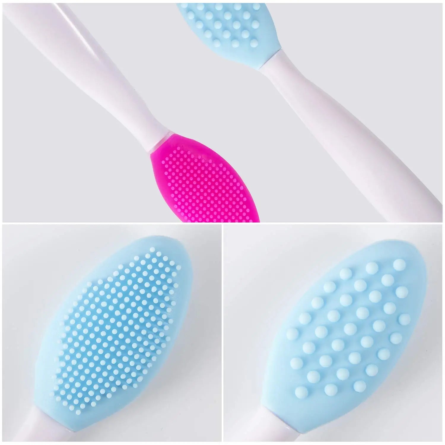 30pcs Silicone Lip Scrub Brush