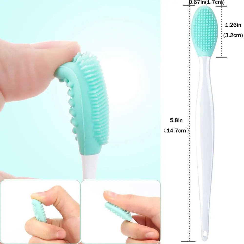 30pcs Silicone Lip Scrub Brush