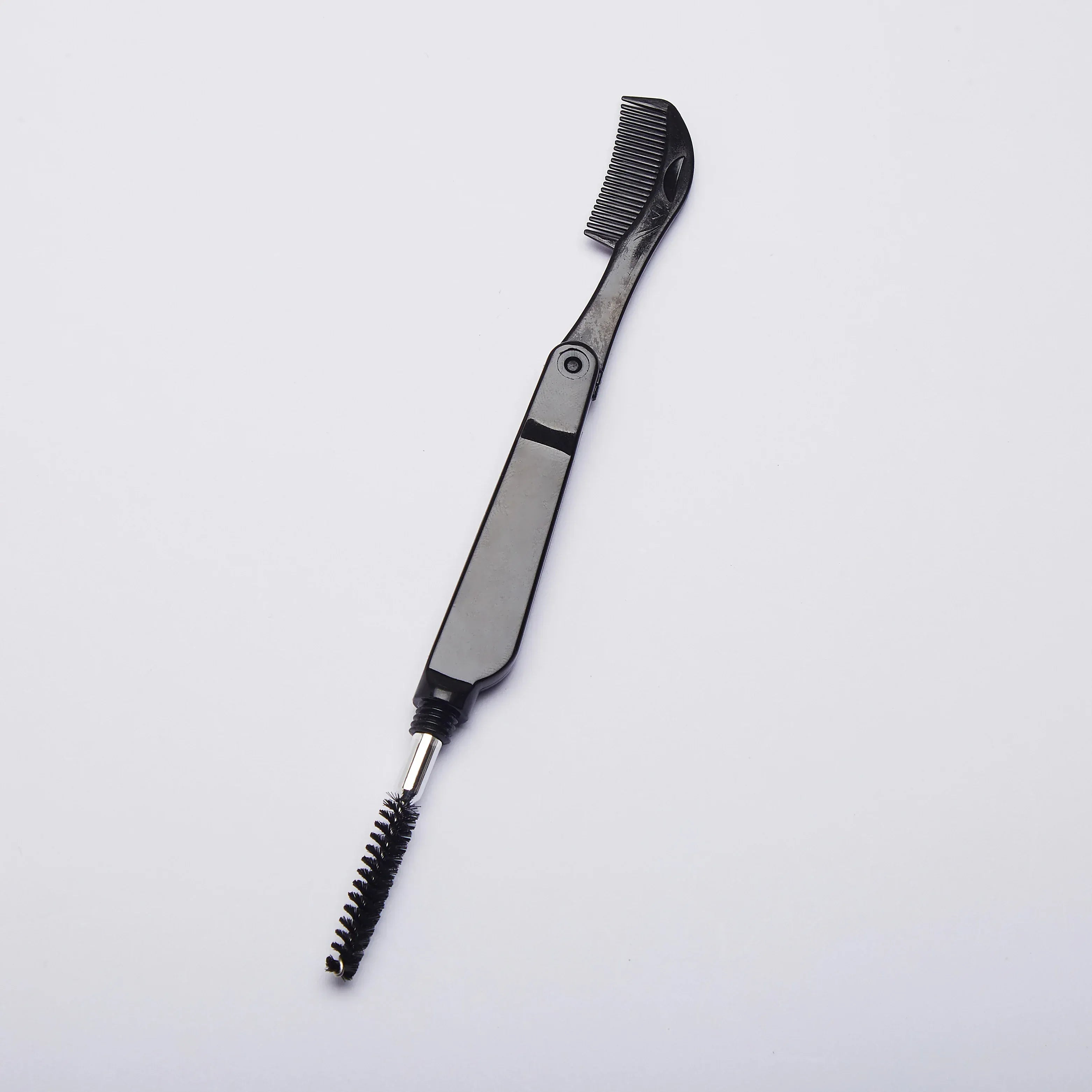 3PCS Stainless Steel Dual-Ended Eyelash Comb & Eyebrow Brush