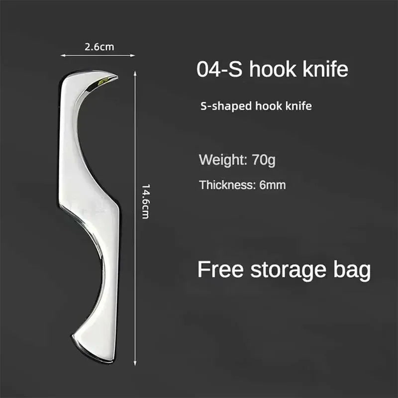 5pcs Fascial Knife Deep Tissue Muscle Scraper Guasha Tool Set IASTM Tool Relieve Sore Muscles Stainless Steel Fascial Massager