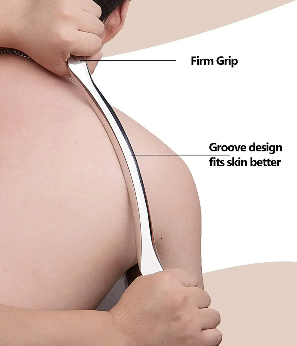 5pcs Fascial Knife Deep Tissue Muscle Scraper Guasha Tool Set IASTM Tool Relieve Sore Muscles Stainless Steel Fascial Massager