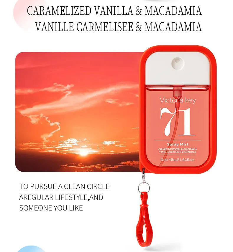 Brazilian perfume digital spray perfume fragrance lasting fragrance ladies fresh khaki perfume alcohol-free convenient travel