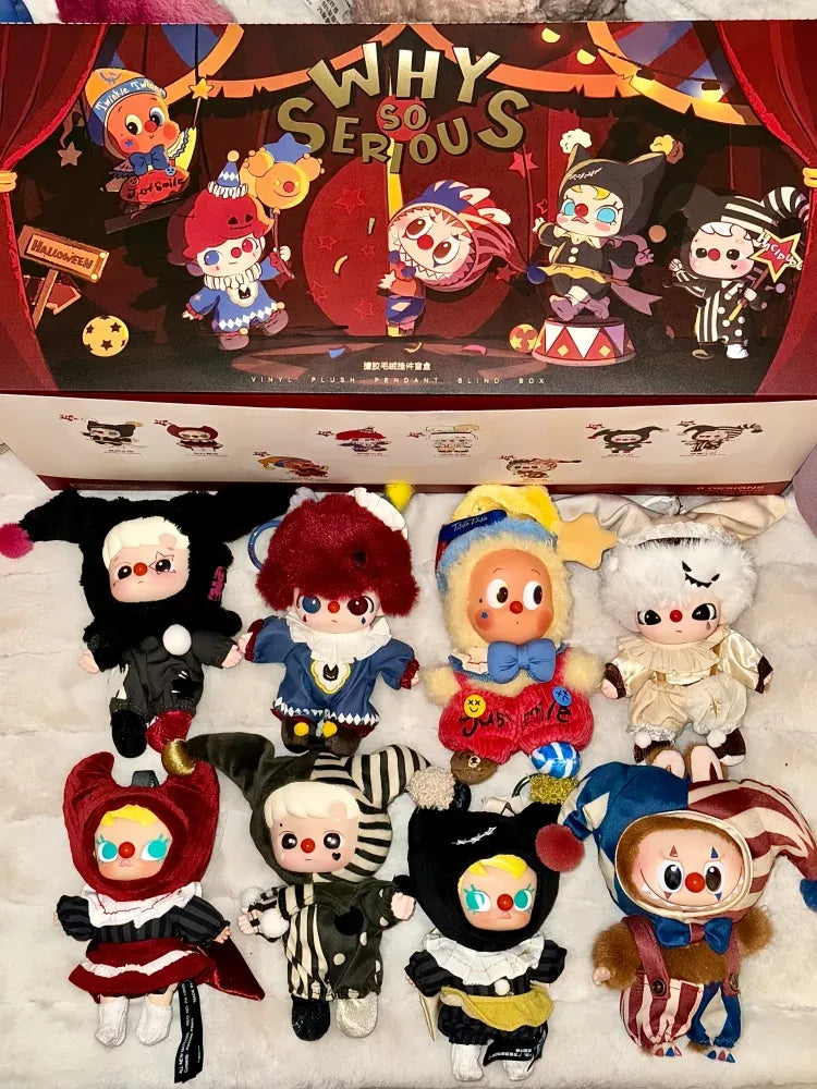 Genuine POP MART Labubu Halloween Vinyl Series Blind Box