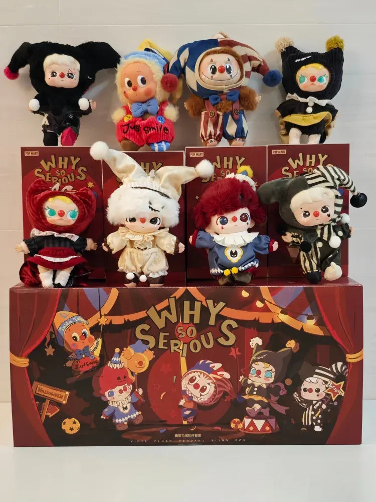 Genuine POP MART Labubu Halloween Vinyl Series Blind Box