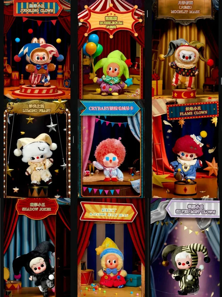 Genuine POP MART Labubu Halloween Vinyl Series Blind Box