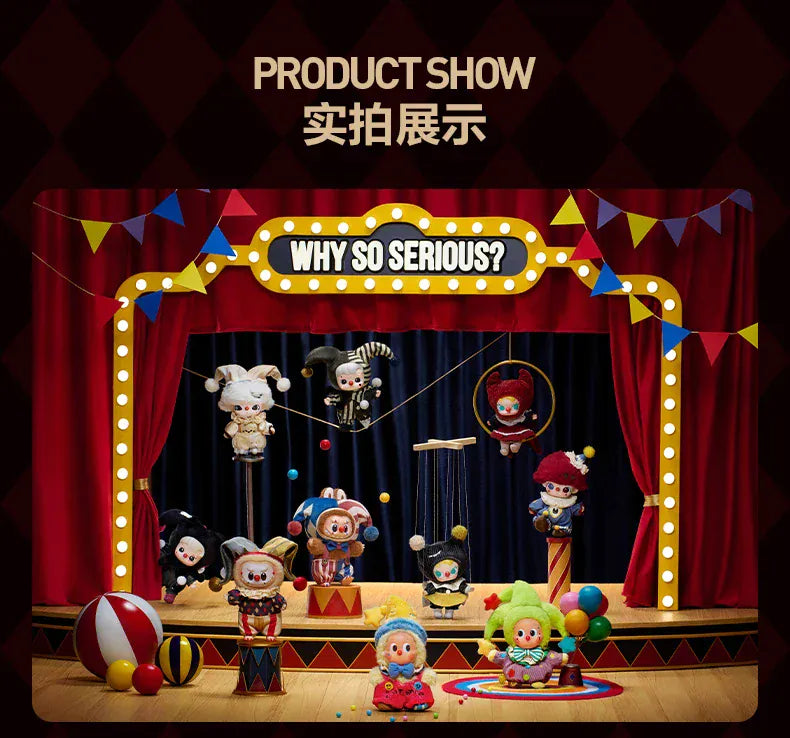 Genuine POP MART Labubu Halloween Vinyl Series Blind Box