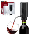 Intelligent Wine Aerator Dispenser Rechargeable One Touch Electric WineDecanter Liquor Dispenser Set Bar Party Wine Accessories