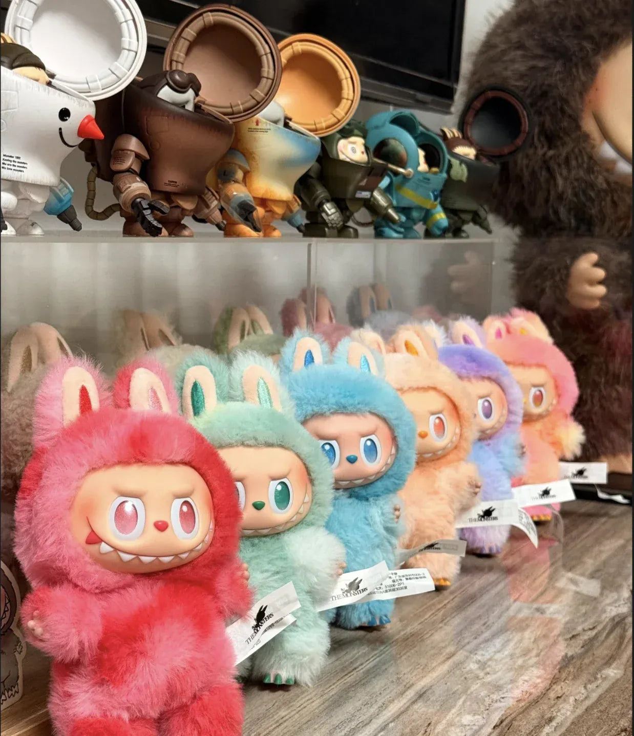 POP MART Labubu V3.0 Plush Doll New Monsters Big into Energy Series