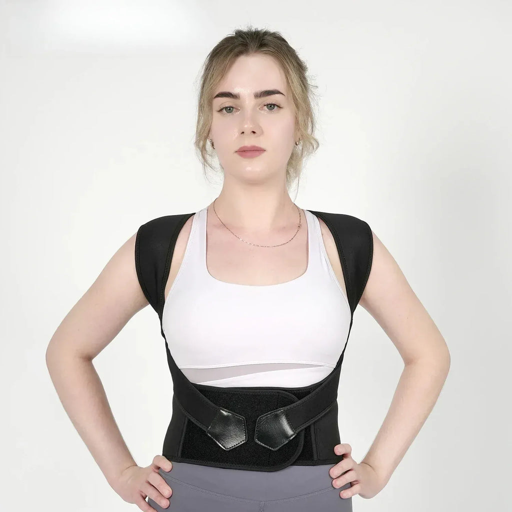 Posture Corrector for Women and Men, Adjustable Shoulder Posture Brace, Back Straightener Posture, Used for Middle Upper Spine