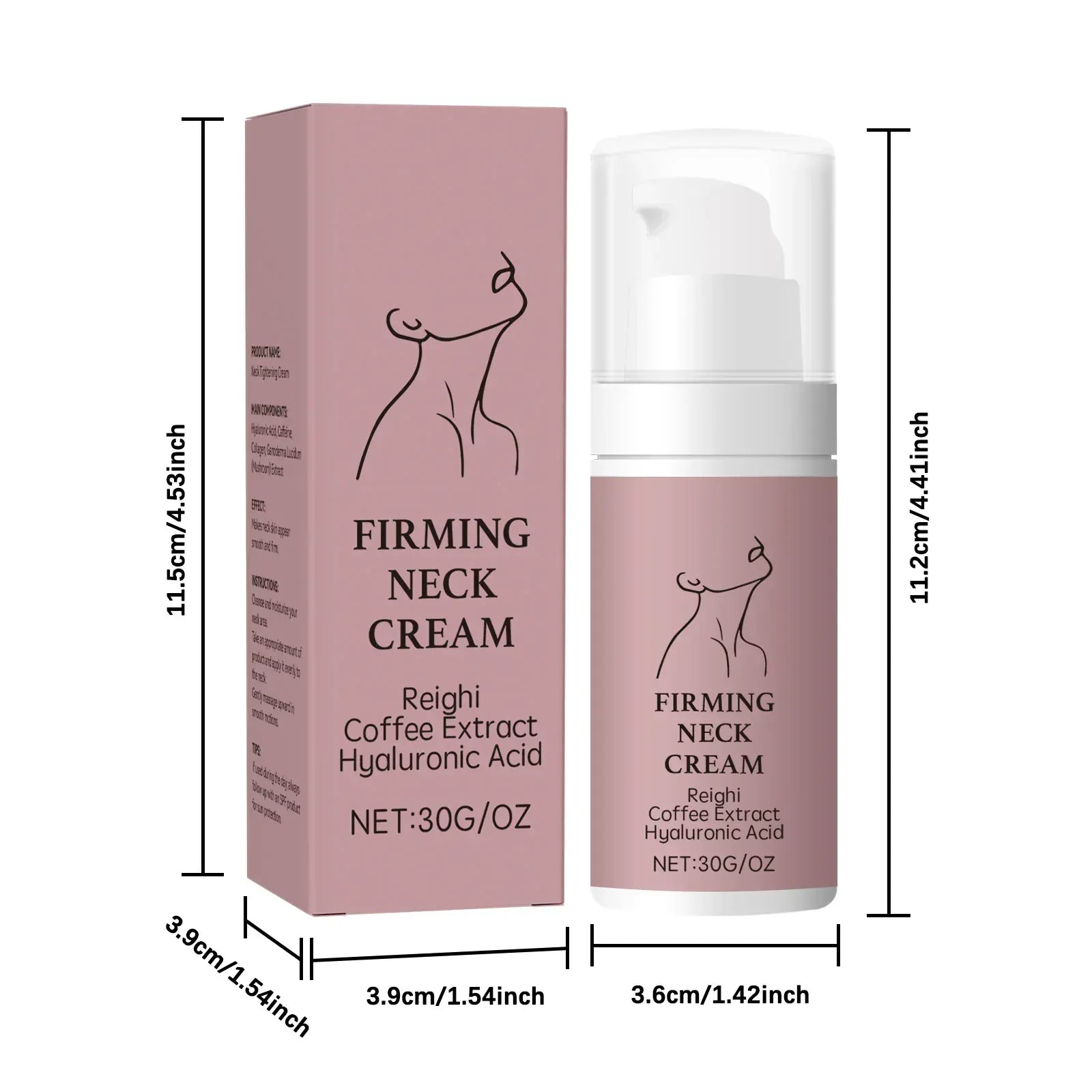 Tighten Lift Neck Cream Lightens Fine Lines Brightens Firms Nourishes Neck Cream Lightening Smoothing Moisturizer Neck Cream ﻿