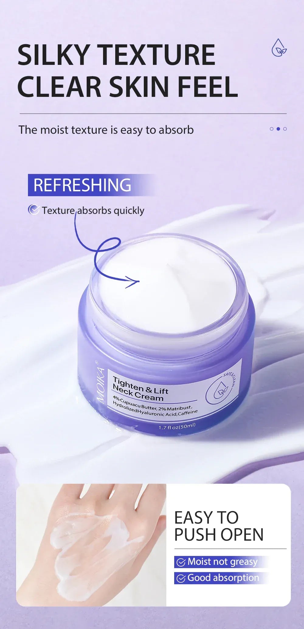 Tighten Lifting Neck Cream Fade Fine Lines Brighten Firming Nourish Smoothing Moisturizer Rejuvenation  Beauty Skin Care Product